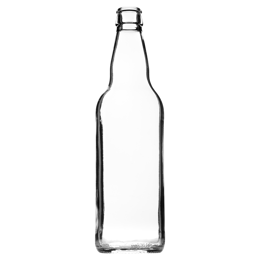 500ml STD Glass White Flint Cider / Beer
