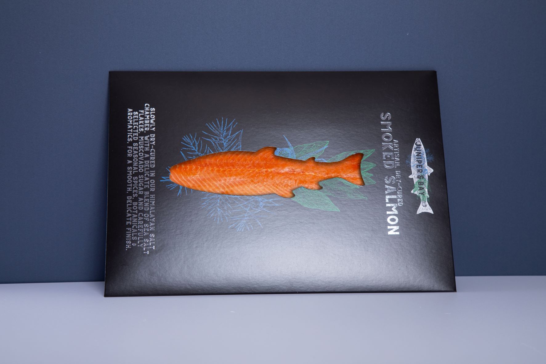 Salmon Wallet Packaging